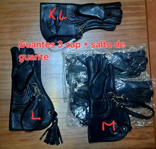 Guantes de cetrería XL, L, M