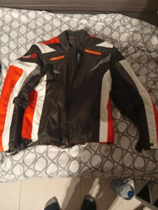 Chaqueta Moto XPRO Negra Roja