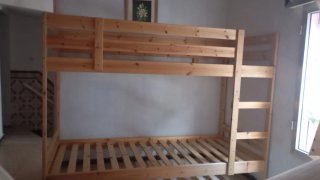 Litera de madera