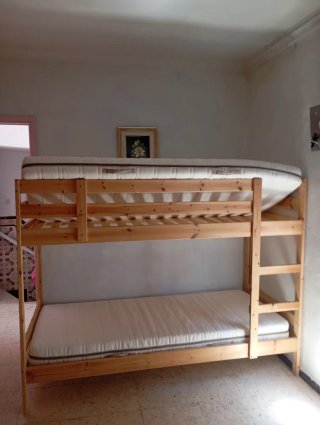 Litera de madera