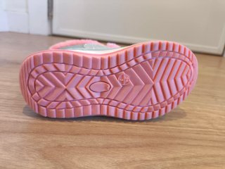 Botas Nieve Bebé Talla 24 Plata Rosa