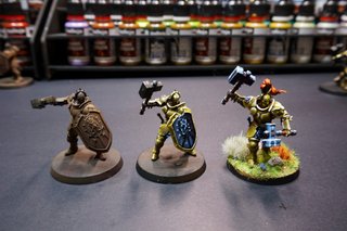 pintor de Miniaturas Warhammer y otras escalas