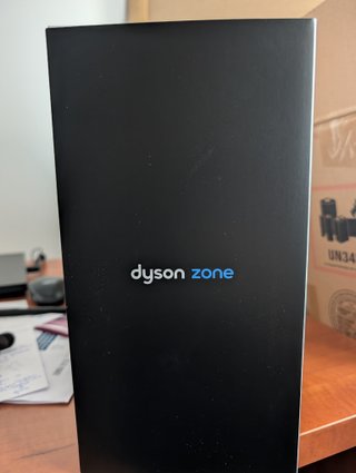 Auriculares Dyson Zone Azul y Plateado