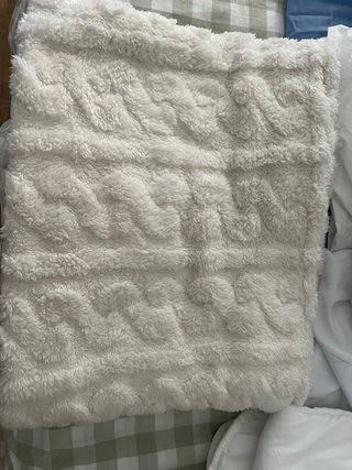 Set di biancheria da letto beige e bianco