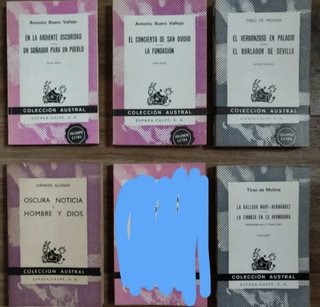 9€ x libro. Austral. Clásicos