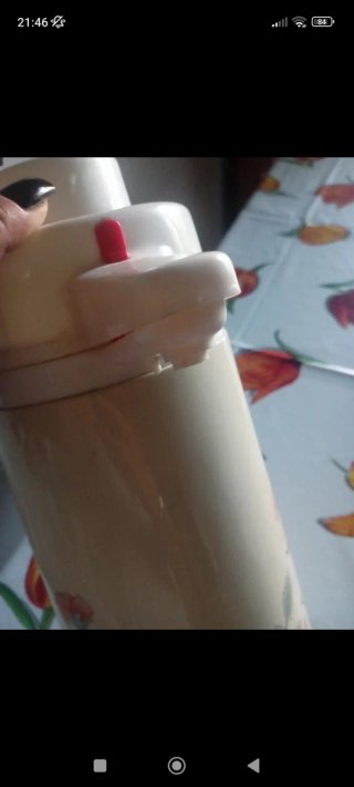 Caraffa termica con fiori