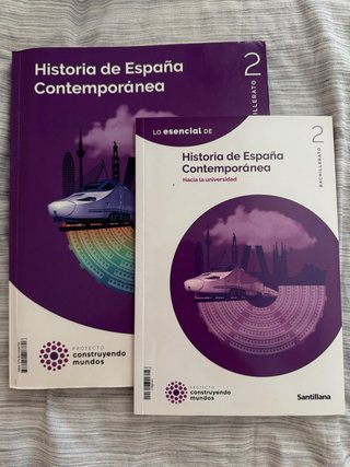 Historia de España Contemporánea, 2 Bachillerato