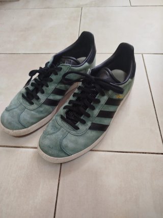Adidas Gazelle Verde y Negro