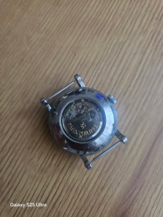 Reloj Patek Philippe Plata y Blanco