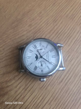 Reloj Patek Philippe Plata y Blanco