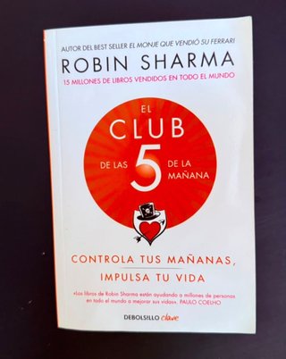 Libro el club de las 5 de la mañana