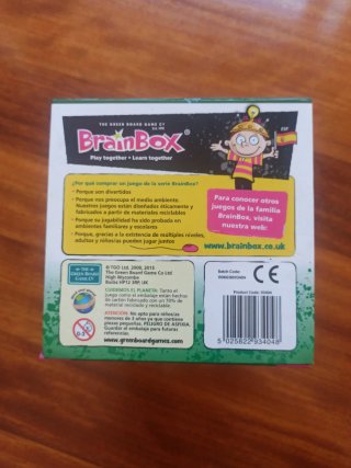 BrainBox Naturaleza Juego Educativo