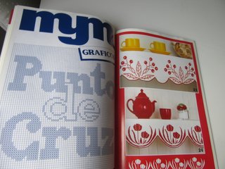 Revistas cenefas punto de cruz