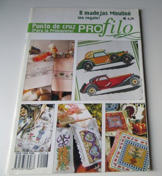 Revistas cenefas punto de cruz
