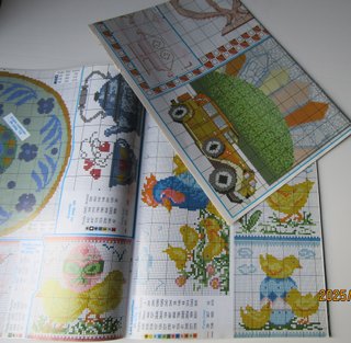 Revistas cenefas punto de cruz