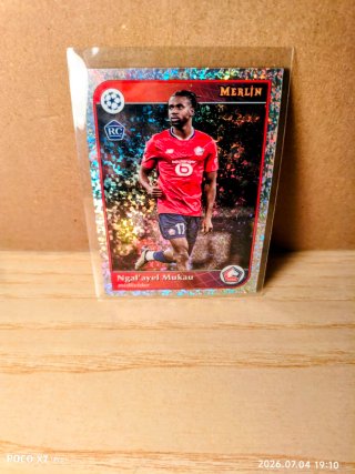 Ngal'ayel Mukau Topps Merlin 2024-25 RC