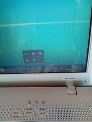Sony Vaio i5 Argento/Bianco