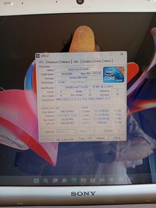 Sony Vaio i5 Argento/Bianco