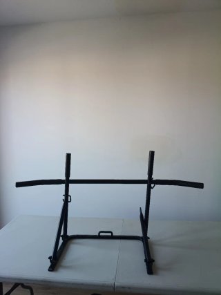 Barra de dominadas negra