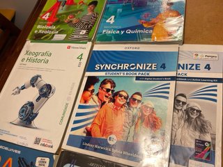 Lote completo libros 4 ESO