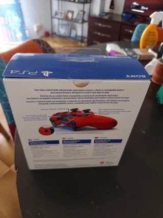 Mando PS4 Dualshock 4 Rojo Sony Oficial