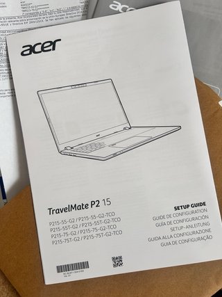 Portatile Acer TravelMate P2-15 Nuovo
