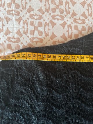 Jersey Mango calado negro