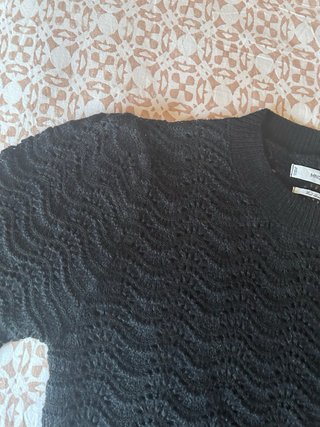 Jersey Mango calado negro