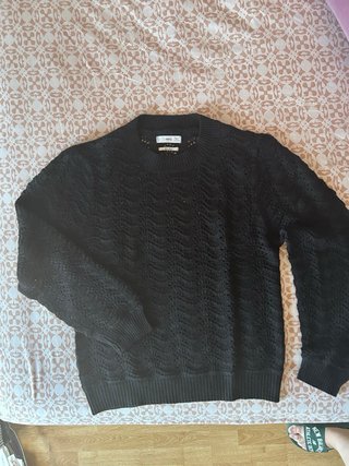 Jersey Mango calado negro