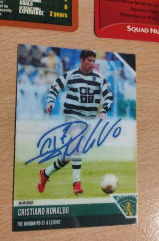 Lote Cristiano Ronaldo Rookie 2004