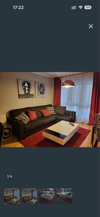 Cortinas rojas tercipelo con visillos blancos