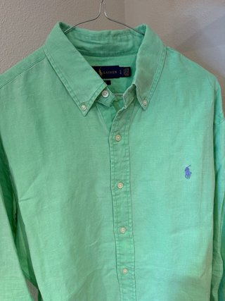 Camisa Ralph Lauren Verde Talla L