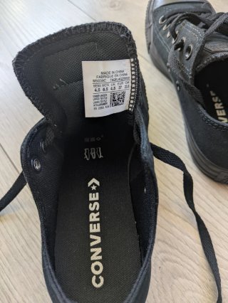 Talla 37 - Zapatillas Converse All Star Negras