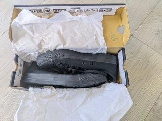 Talla 37 - Zapatillas Converse All Star Negras
