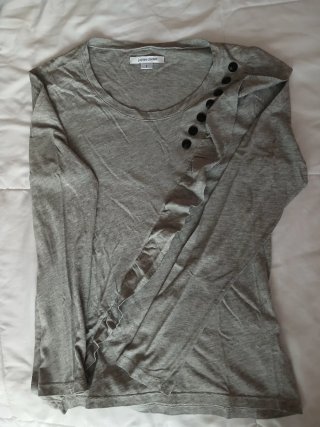Camiseta Jazmin Chebar Algodón Manga Larga Talla M