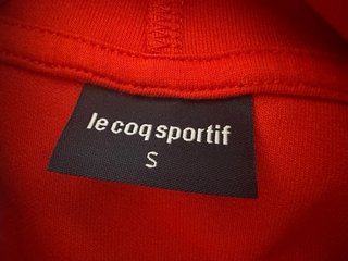 Sudadera deportiva naranja Le Coq Sportif
