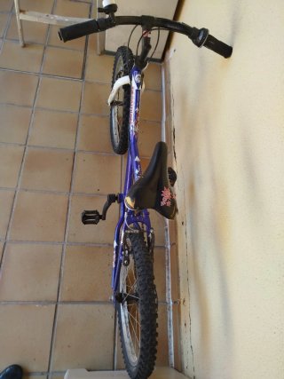 Bicicleta Decathlon Infantil azul