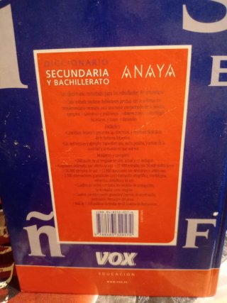 Diccionario Lengua Española Secundaria