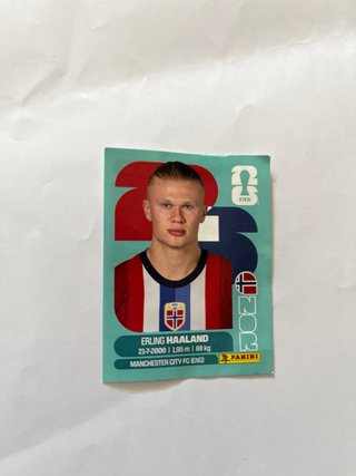 Cromo Erling Haaland Panini Mundial 2026