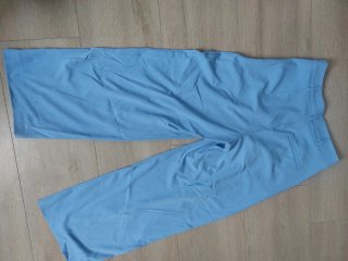 Pantalón vestir tiro alto azul