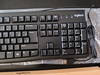 Teclado Logitech K120 USB Nuevo
