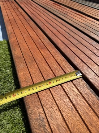 Madera exterior tarima resistente