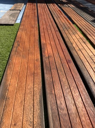 Madera exterior tarima resistente