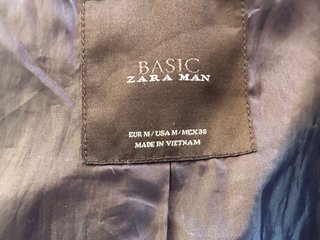 Cazadora Zara Hombre Talla M Azul