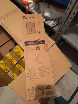 Mosquitera Leroy Merlin 100x230cm Negra Nueva
