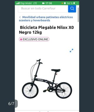 Bicicleta Plegable Nilox