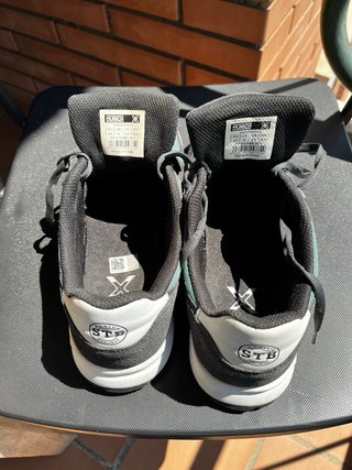 Zapatillas Munich Negras y Verdes