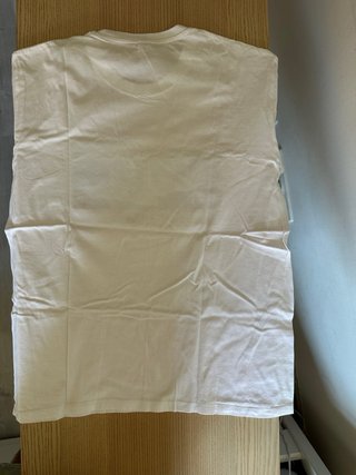 Camiseta blanca veraniega con estampado de Grecia