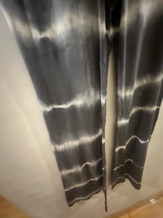 Pantalones Tie-Dye Gris y Blanco
