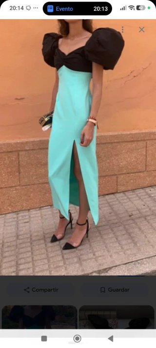 Vestido fiesta evento sin estrenar.Marca Dew&Corch